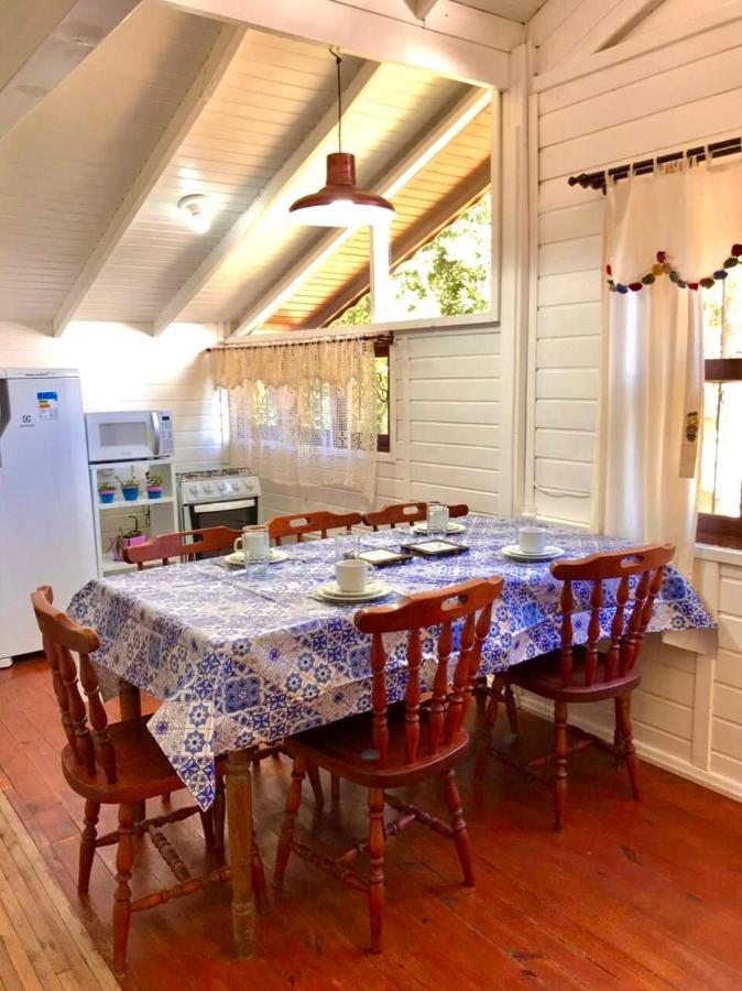 הוילה Casa Calandra Chale Colonial De Madeira Na Serra Gaucha, Canelars מראה חיצוני תמונה
