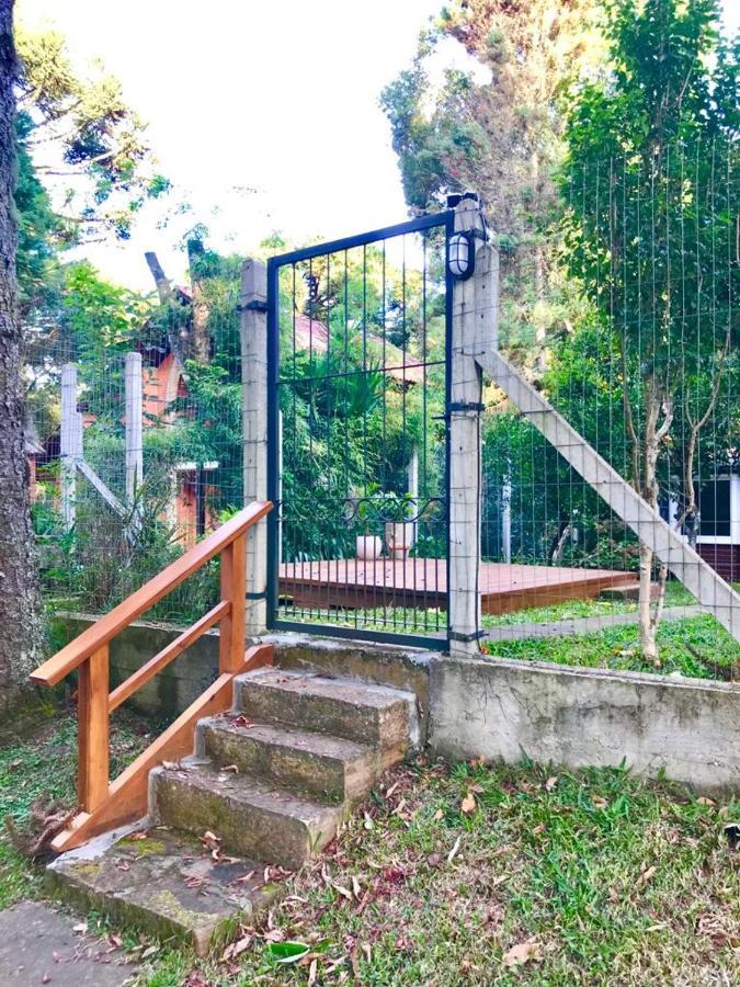 הוילה Casa Calandra Chale Colonial De Madeira Na Serra Gaucha, Canelars מראה חיצוני תמונה